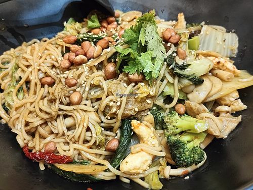 mushroom and mala veg pot  at SIN - Greendot Plus - Jewel in East Singapore