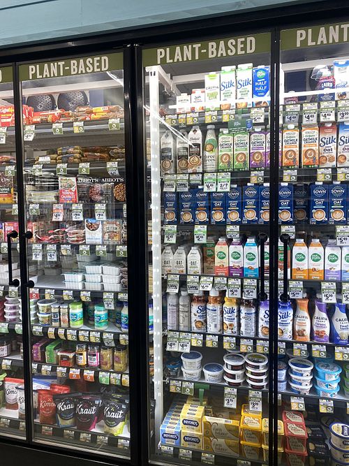 Plant-Based Faux Section is Huge  at Sprouts Farmers Market in Norwalk