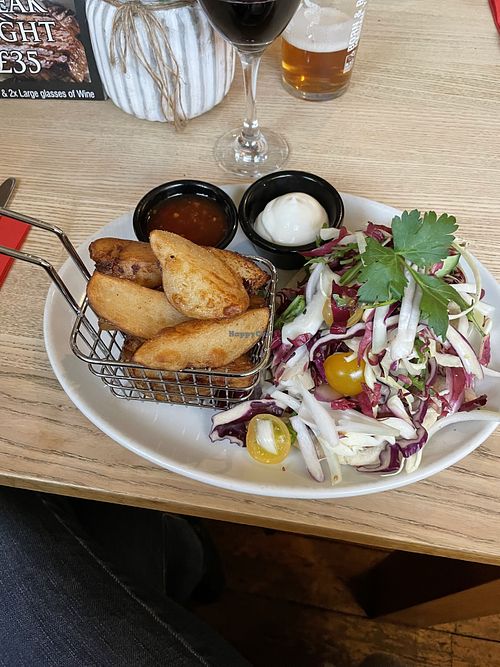 Vegan kebab  at The Kaye Arms in Wakefield