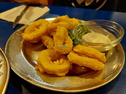 Calamari at B13 Bar in Madrid