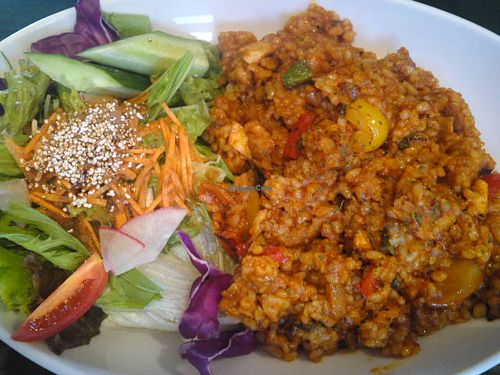 jambalaya at Olu Olu Cafe in Tokyo