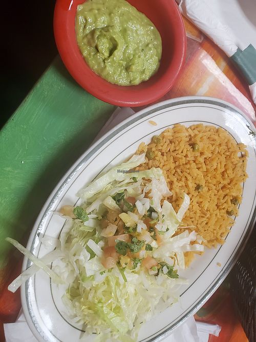 Fajita fixings at MR.JALAPEÑO in Woodruff