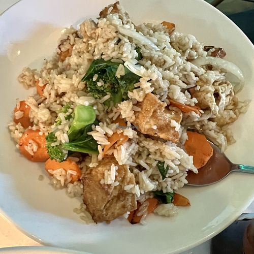 Fried rice with tofu  at Manly Thai Gourmet in Manly