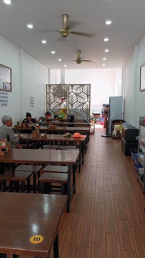 Inside the restaurant at Phước Thọ in Vung Tau