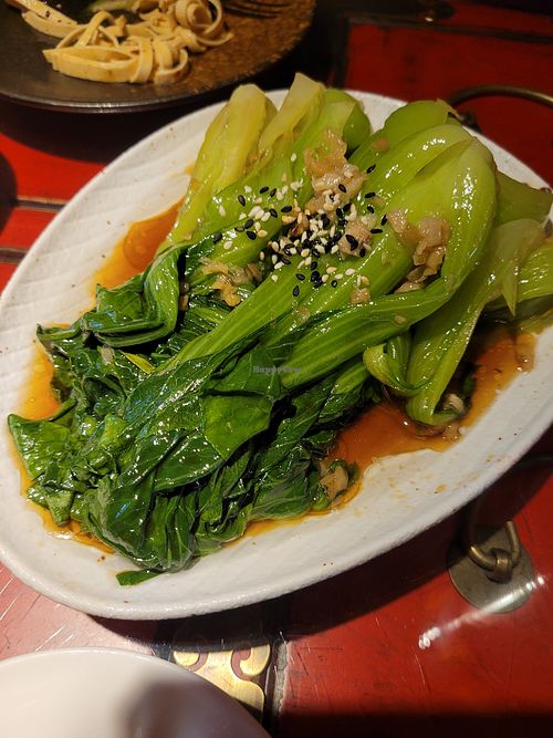 Gedämpfter Pak Choi at NoMoreRice in Dortmund