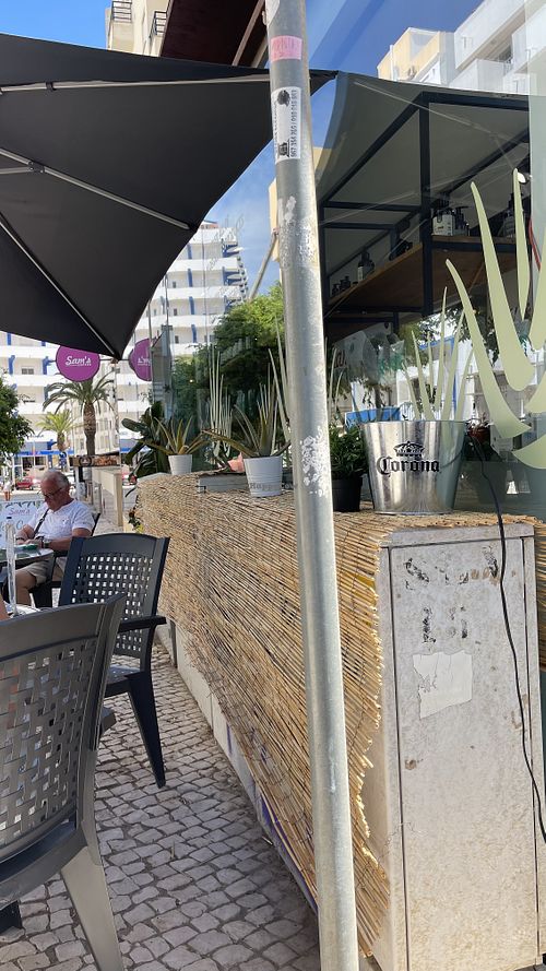   at Sam's Coffee and Bistro in Armacao De Pera