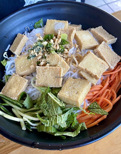 Vermicelli bowl with tofu & vegetables   at Pho 99 in Sarasota