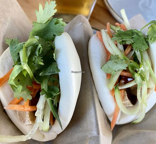 Tofu bao but not sure if buns contain milk or not. Most don’t    at Pho 99 in Sarasota