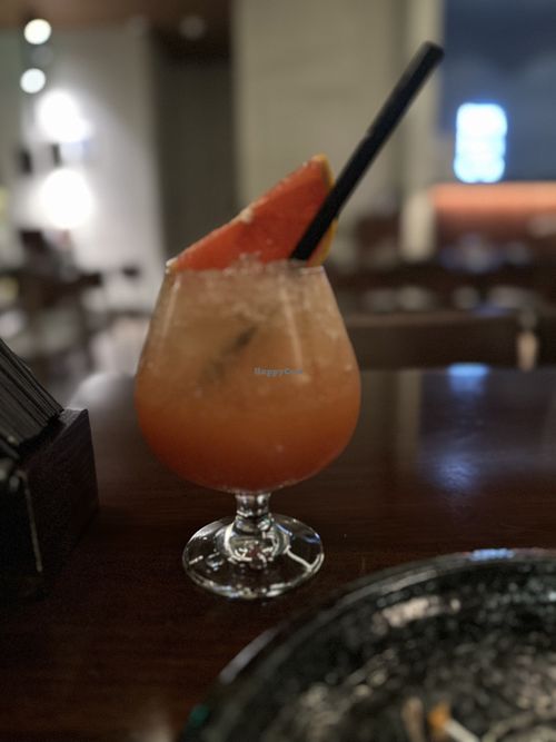 Yuzu grapefruit drink   at Gyuto in Hamala
