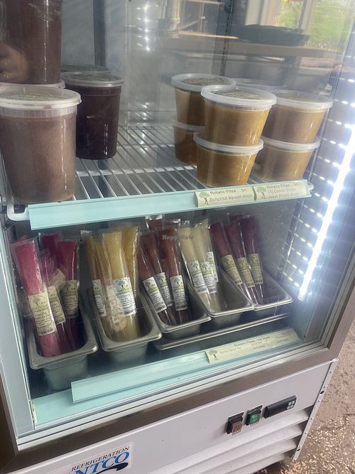 Frozen soups and popsicles  at Toast in Riegelsville
