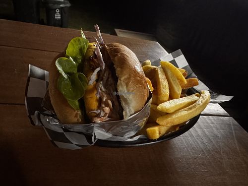 Falafel Burger  at Heisenburger  in Puerto Varas