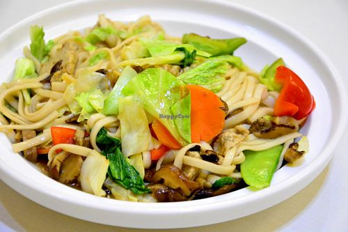 Yaki udon at Agico Vegetarian Cafe - Araullo St in Metro Manila