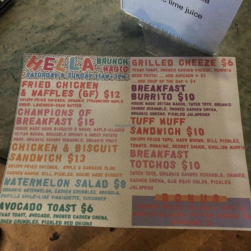 Hella Vegan Eats at Hella Vegan Eats in Oakland