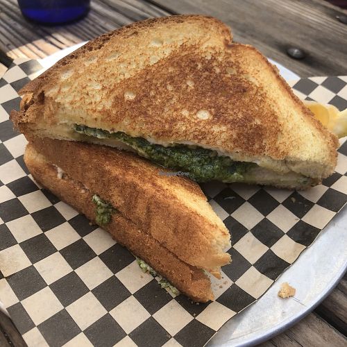 Grilled Cheeze at Hella Vegan Eats in Oakland