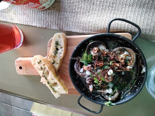 "Champignon pan" at Bar 15 in Seinaejoki