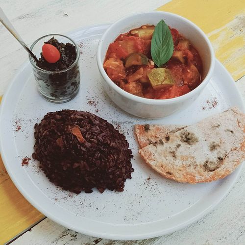 Mediterranean Platter at Soulscape Café in Koh Phangan