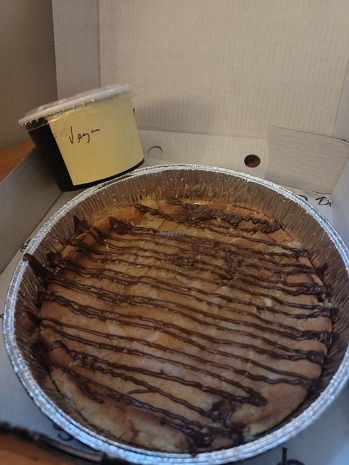 Cookie dough and ice cream at Little Dessert Shop in Leicester