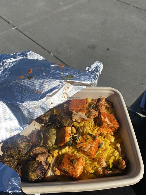 Digging In - I Devoured ALL the Tofu!!! 😊💕  at Proper Food in San Francisco