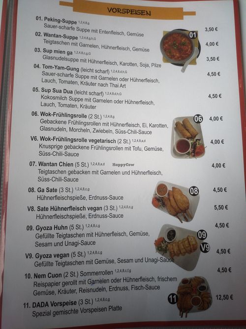 V at Goldene Ente & DaDa Lieferservice in Koblenz