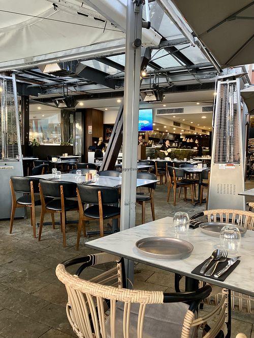 Outside decour  at Zoha in Sydney