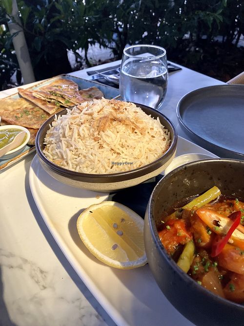 Veg qorma  at Zoha in Sydney