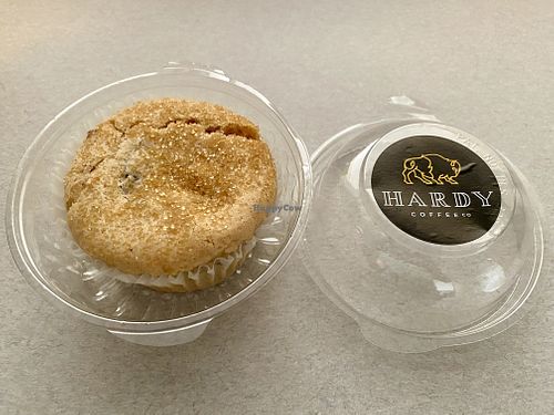 Cranberry orange muffinns  at Hardy Coffee Co in Omaha