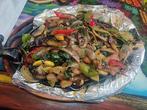 Veggie fajitas at El Jalisco Mexican Restaurant in Williamstown