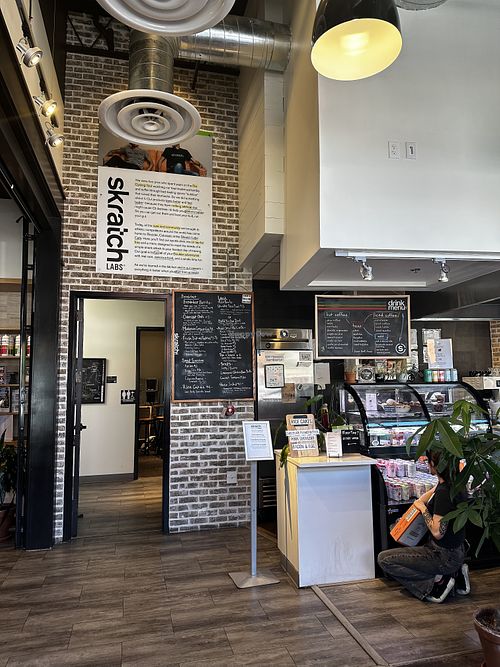   at Skratch Labs Cafe in Boulder