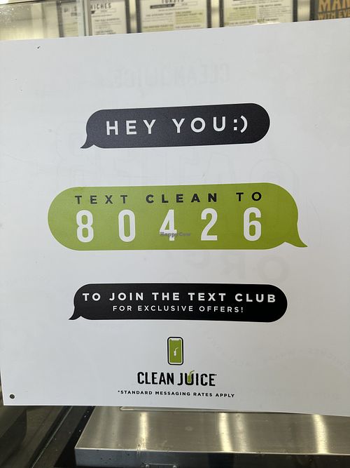 Join the club  at Clean Juice - Lebanon Rd in Frisco