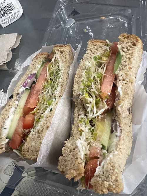 Veggie Sammie without herb cheese on multigrain bread    at The Co-Op - Sullivan's Island in Sullivans Island