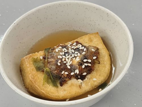 Yong tau foo at Fireflies Vegetarian Cuisine 萤火虫妙膳素食 in West Singapore