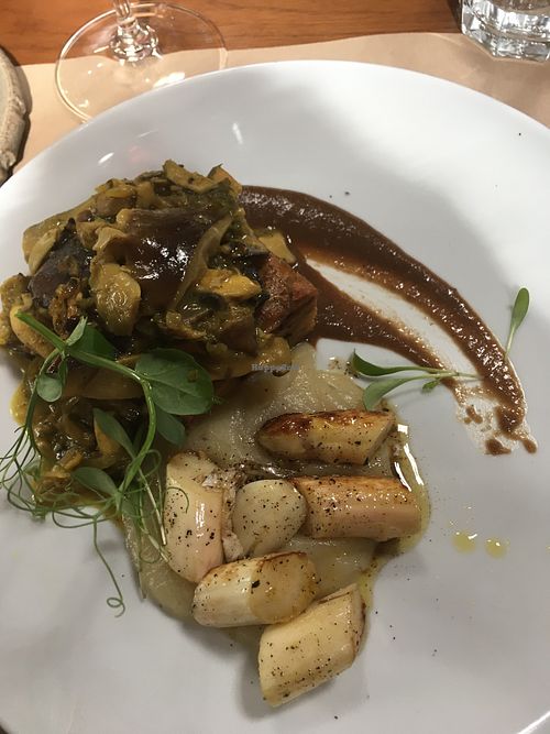 Potatoe gratin  at Flores do Cabo in Colares