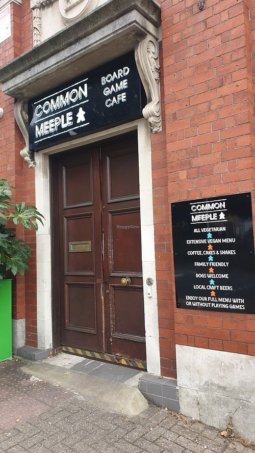 Outside at Common Meeple Board Game Cafe in Swansea