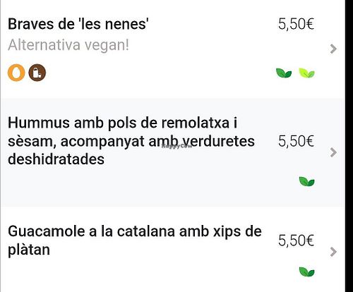 3 entrantes veganos at Tocaboires in Terrassa