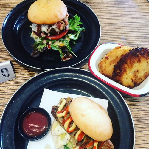 Brunch time  at Suzy Spoon's Vegetarian Butcher in Marrickville