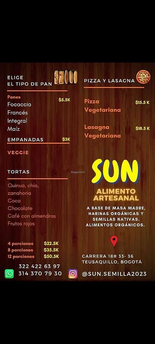  at Sun Veggie Bogotá in Bogota