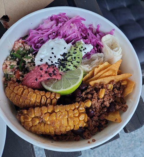 Mexican Bowl at Dooby's Vegan Streetfood in Bochum
