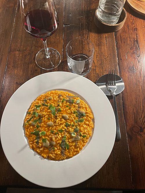 Risotto alla pizzaiola  at Opera 02 in Levizzano Rangone