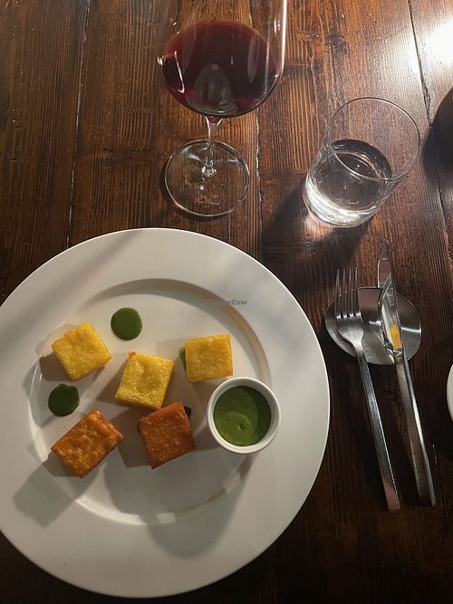 Calza gatti e salsa verde  at Opera 02 in Levizzano Rangone