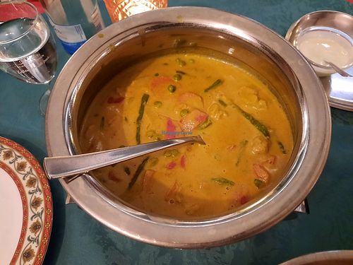 Gemüse mit Kokos und Mandeln at YogiMa in Badenweiler