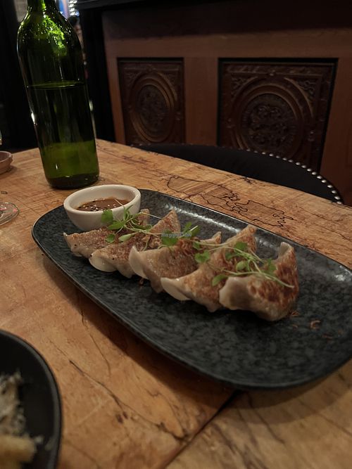 Lion’s mane dumplings  at Third Kingdom in New York City