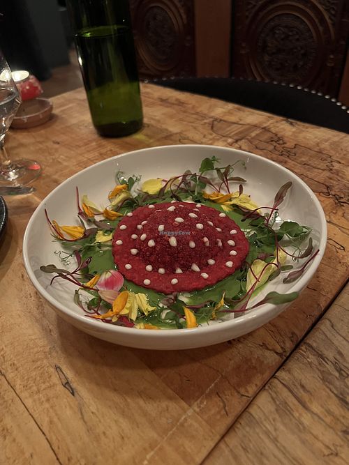 King trumpet ravioli  at Third Kingdom in New York City