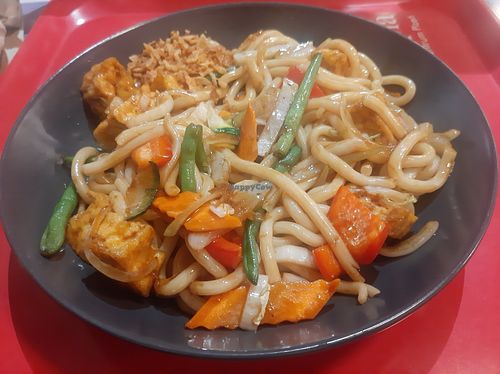 Teriyaki udon at Han Food in Plzen