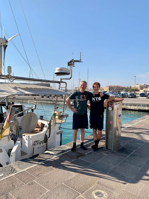 Matthias & Filip at Vegan Food Tour Ortigia in Siracusa