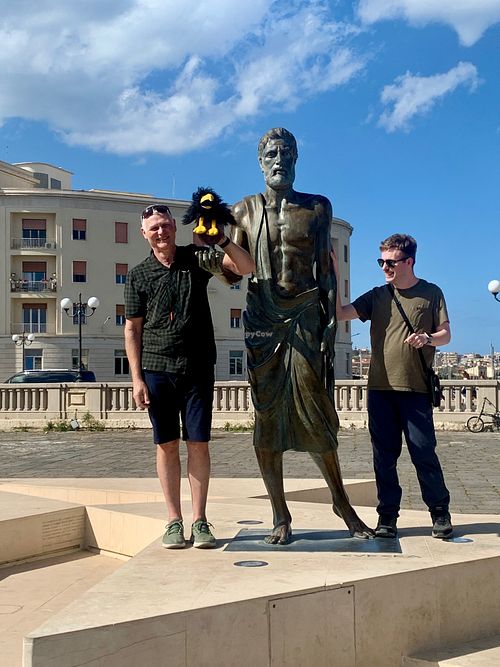 Archimedes of Siracusa at Vegan Food Tour Ortigia in Siracusa