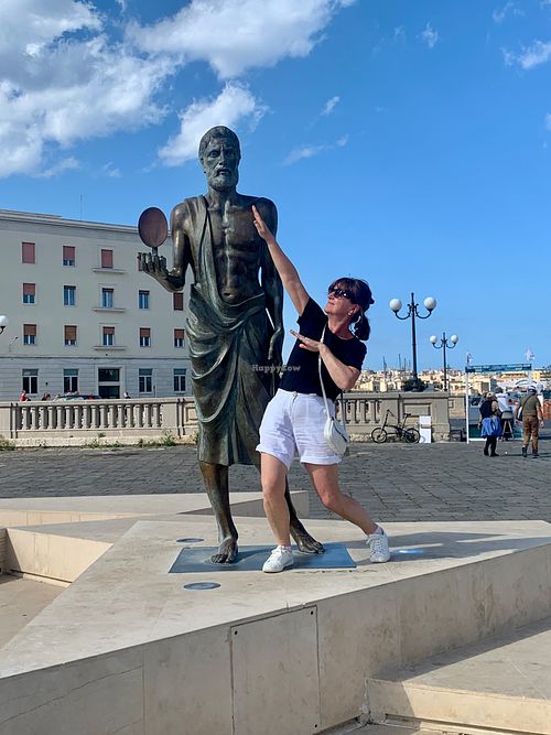 Archimedes of Siracusa - April 2024 at Vegan Food Tour Ortigia in Siracusa