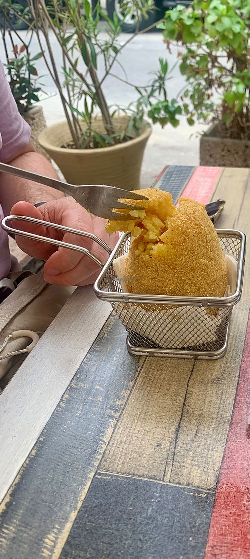 Vegan Arancini - April 2024 at Vegan Food Tour Ortigia in Siracusa