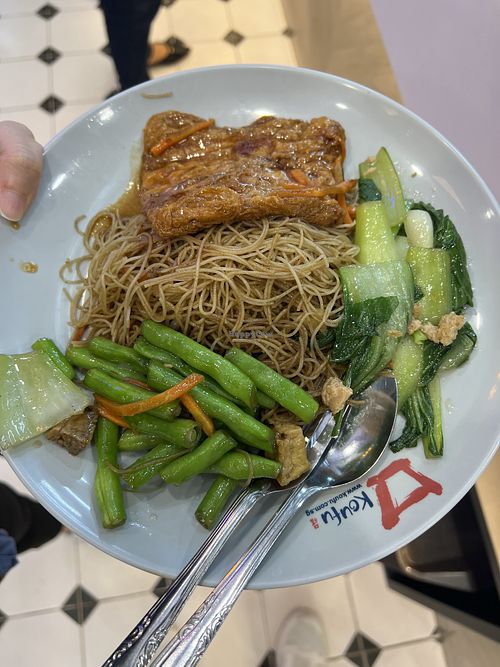 $4.80 the auntie just got crazy fierce   at Jing Xin Vegetarian Food 净心素食 - Jurong East in West Singapore