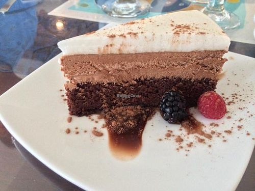 espresso cake at Thai Onzon in Cochrane