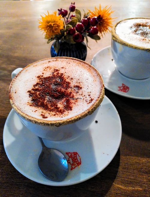 Hot Mexican chocolate #Veganuary at Pods of Beans in Copenhagen